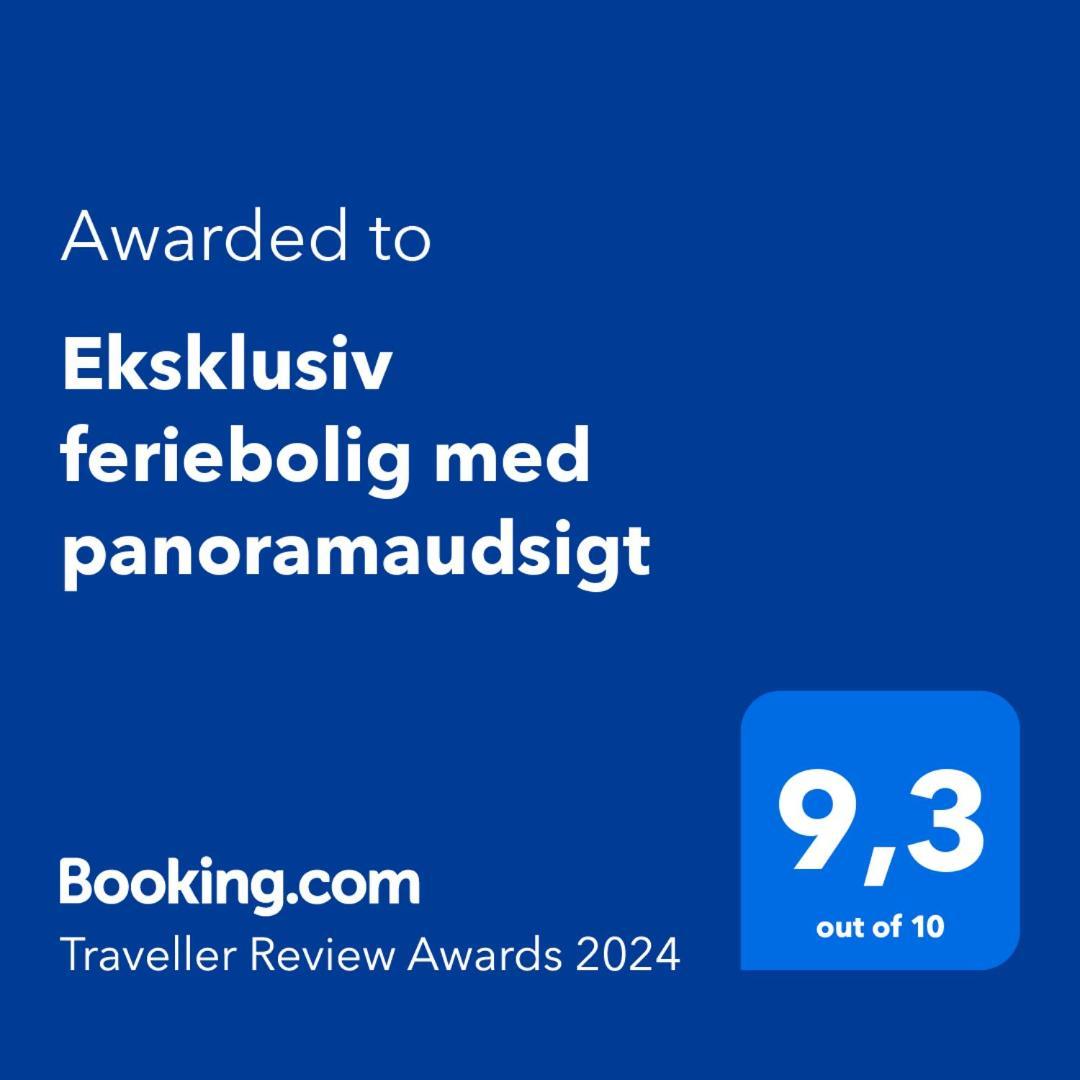 Eksklusiv Feriebolig Med Panoramaudsigt Villa Munkebo Dış mekan fotoğraf